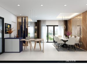 Thiết Kế Nội Thất Nhà Phố Palm Residence Quận 2