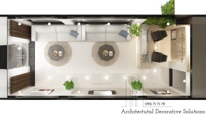 Thiết Kế Nội Thất Nhà Phố Quận 10 Cao Cấp 2 Phòng Ngủ