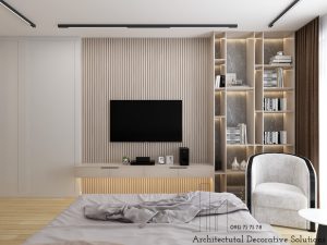 Thiết Kế Nội Thất Nhà Phố Quận 10 Cao Cấp 2 Phòng Ngủ