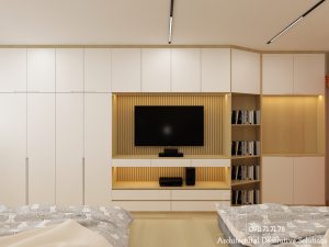 Thiết Kế Nội Thất Nhà Phố Quận 10 Cao Cấp 2 Phòng Ngủ