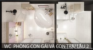 Thiết Kế Nội Thất Nhà Phố Quận 10 Cao Cấp 2 Phòng Ngủ