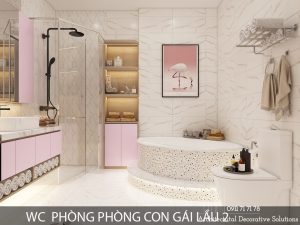 Thiết Kế Nội Thất Nhà Phố Quận 10 Cao Cấp 2 Phòng Ngủ