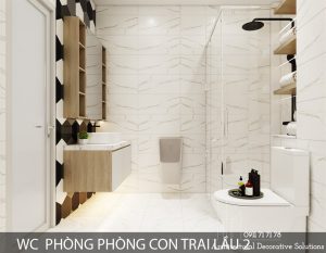 Thiết Kế Nội Thất Nhà Phố Quận 10 Cao Cấp 2 Phòng Ngủ