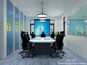 Thiết Kế Nội Thất Văn Phòng Cao Cấp Hiện Đại - Thiết Kế Và Thi Công Trọn Gói