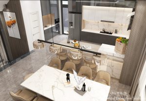 Thiết Kế Nội Thất Villa Vũng Tàu 600m2 Sang Trọng - Đẳng Cấp