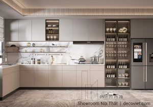 Thiết Kế Thi Công Tủ Bếp 1121T