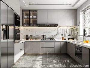 Thiết Kế Thi Công Tủ Bếp 1133T