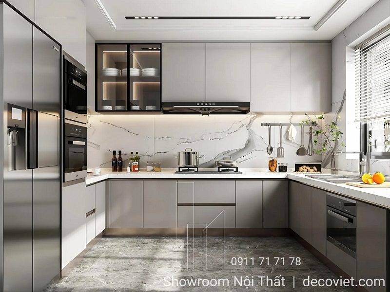 Thiết Kế Thi Công Tủ Bếp 1133T