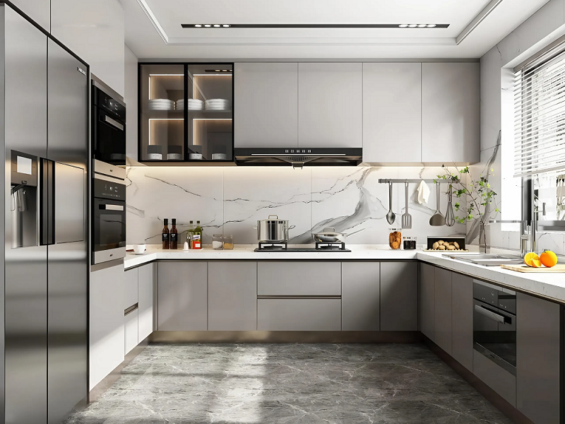 Thiết Kế Thi Công Tủ Bếp 1133T