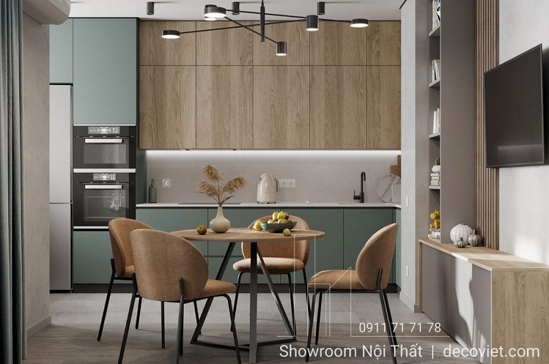 Thiết Kế Thi Công Tủ Bếp 1178T