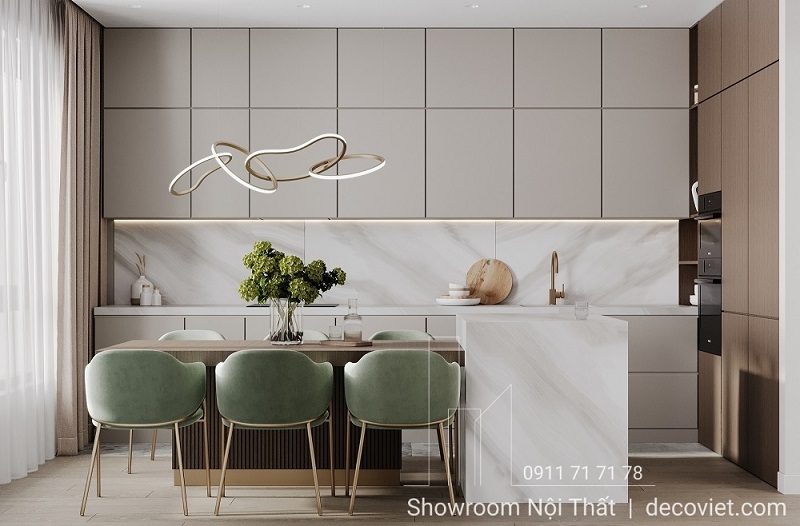 Thiết Kế Tủ Bếp Đẹp 1138T