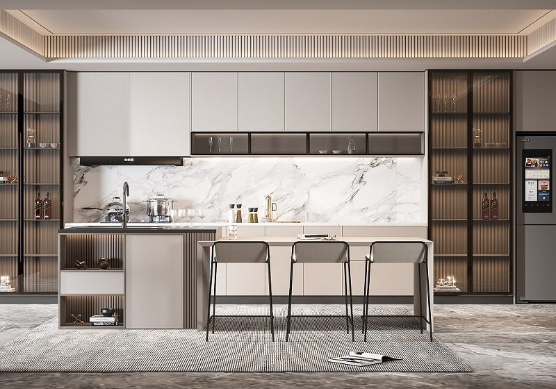Thiết Kế Tủ Bếp Giá Rẻ 1127T