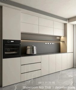 Thiết Kế Tủ Bếp Gỗ 1119T