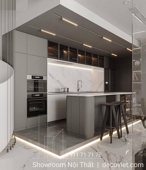 Thiết Kế Tủ Bếp Hiện Đại 1158T