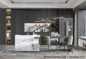 Tủ Bếp Gỗ An Cường 1130T
