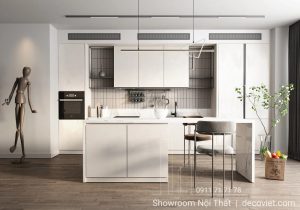 Tủ Bếp Gỗ Công Nghiệp 1102T