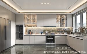 Tủ Bếp Gỗ Công Nghiệp 1109T