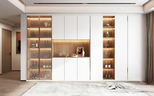 Tủ Đựng Rượu Gỗ 2020T