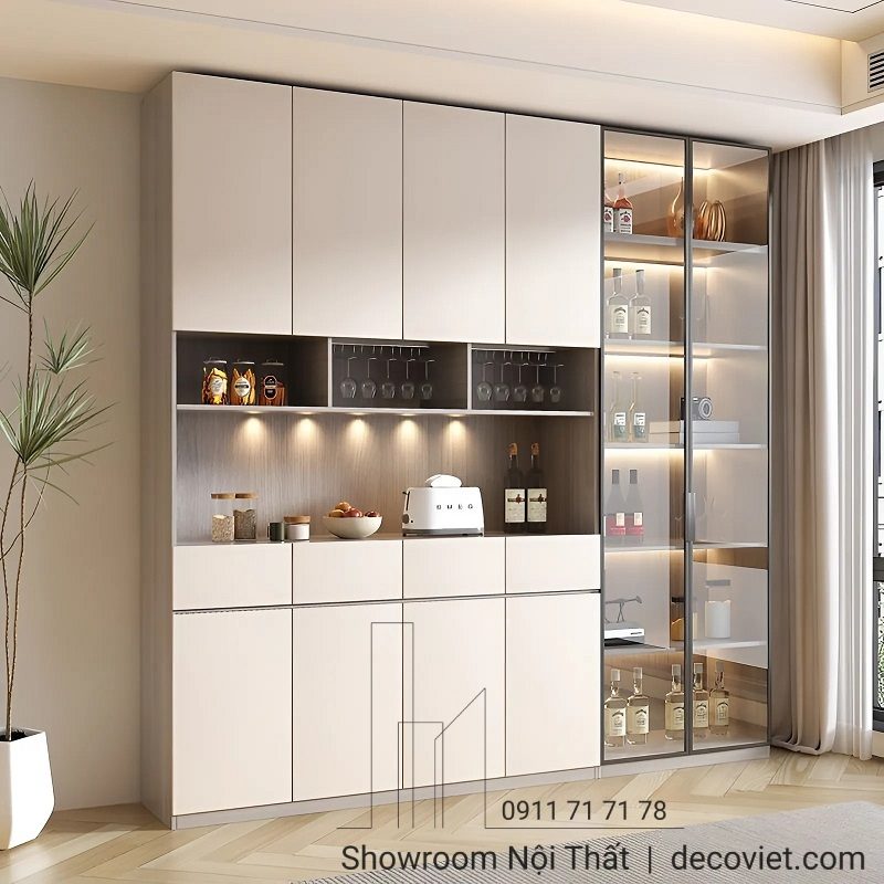 Tủ Rượu Cánh Kính 2048T
