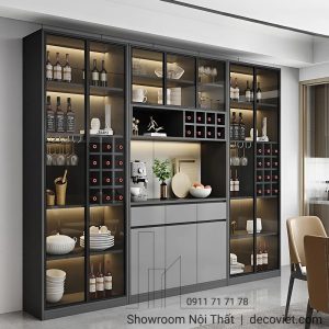 Tủ Rượu Gỗ Cao Cấp 2004T