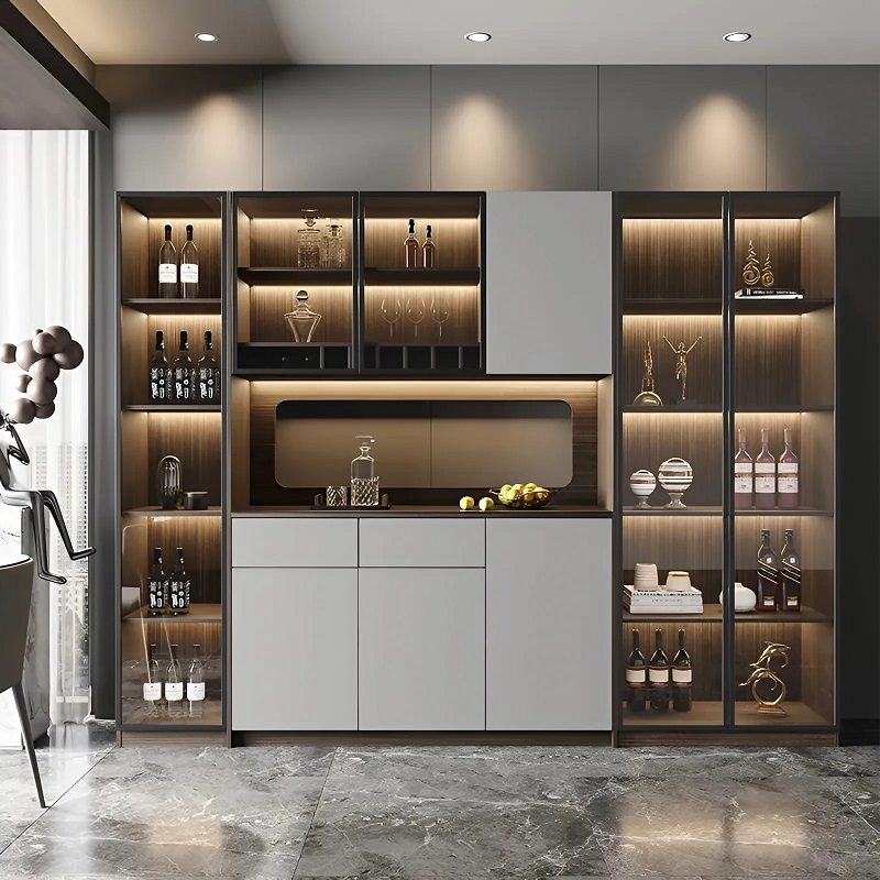 Tủ Rượu Gỗ Đẹp 2039T