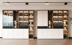 Tủ Rượu Gỗ Hiện Đại 2019T