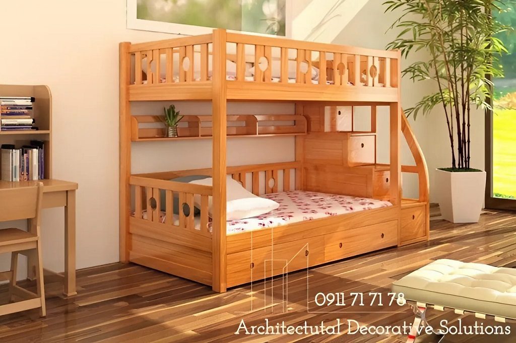 Giường Tầng Trẻ Em 437T Hiện Đại